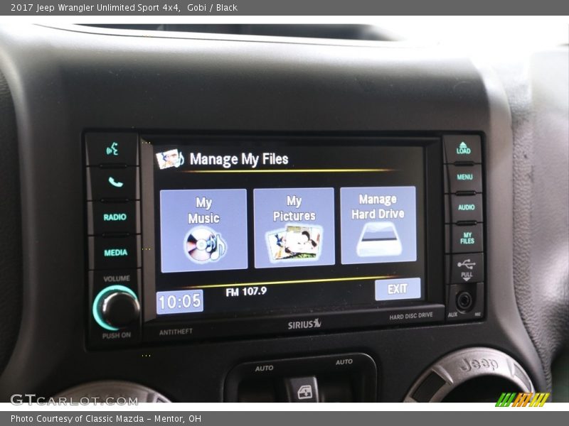 Gobi / Black 2017 Jeep Wrangler Unlimited Sport 4x4