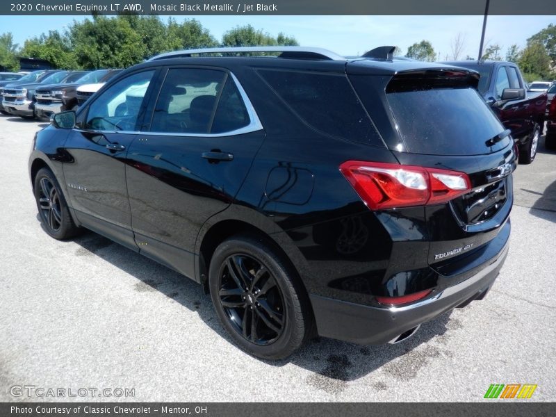 Mosaic Black Metallic / Jet Black 2020 Chevrolet Equinox LT AWD