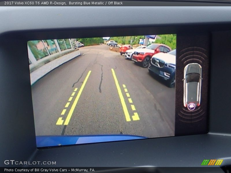 Bursting Blue Metallic / Off Black 2017 Volvo XC60 T6 AWD R-Design