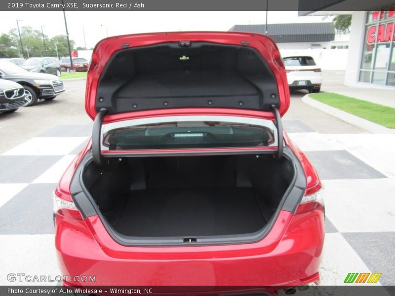 Supersonic Red / Ash 2019 Toyota Camry XSE