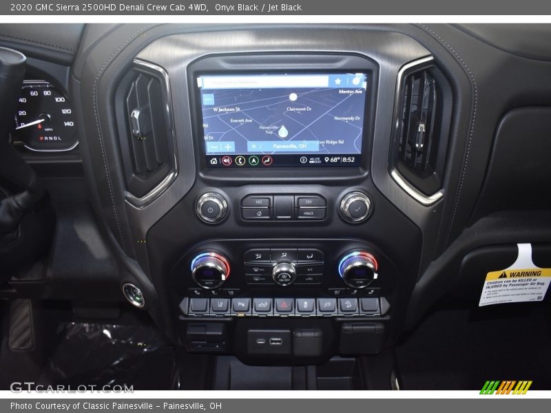 Onyx Black / Jet Black 2020 GMC Sierra 2500HD Denali Crew Cab 4WD