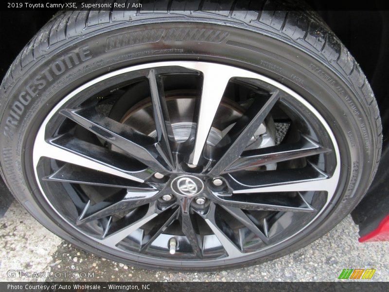 Supersonic Red / Ash 2019 Toyota Camry XSE