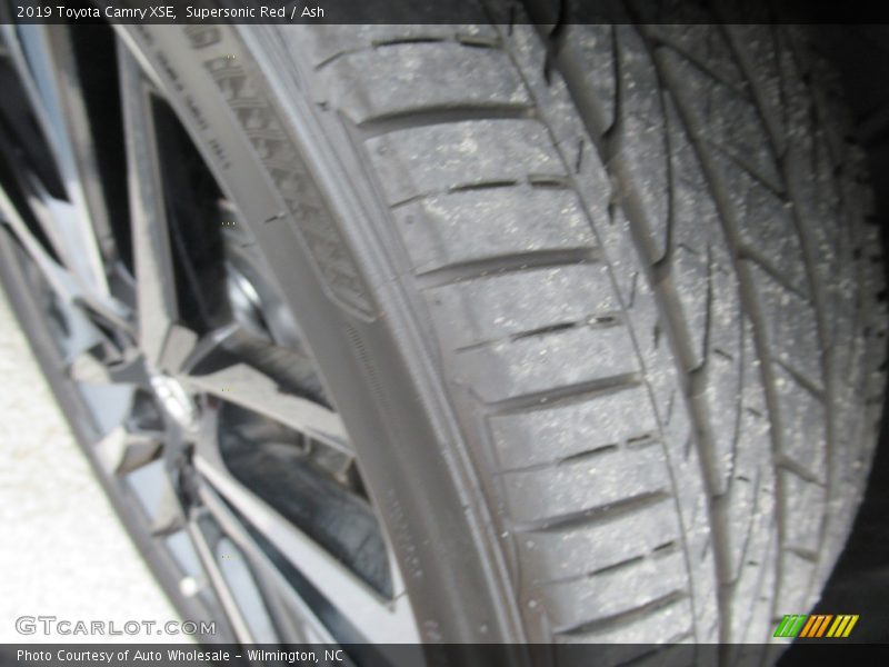 Supersonic Red / Ash 2019 Toyota Camry XSE