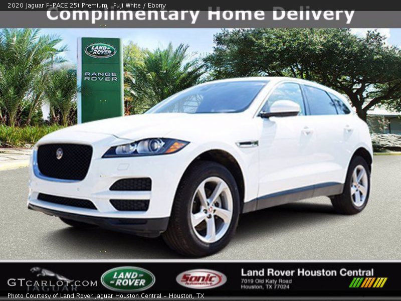 Fuji White / Ebony 2020 Jaguar F-PACE 25t Premium