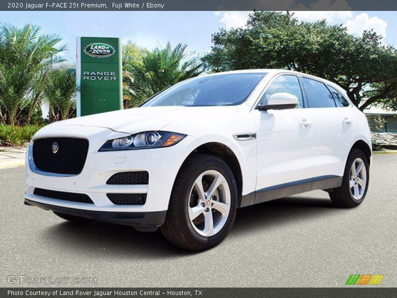 Fuji White / Ebony 2020 Jaguar F-PACE 25t Premium