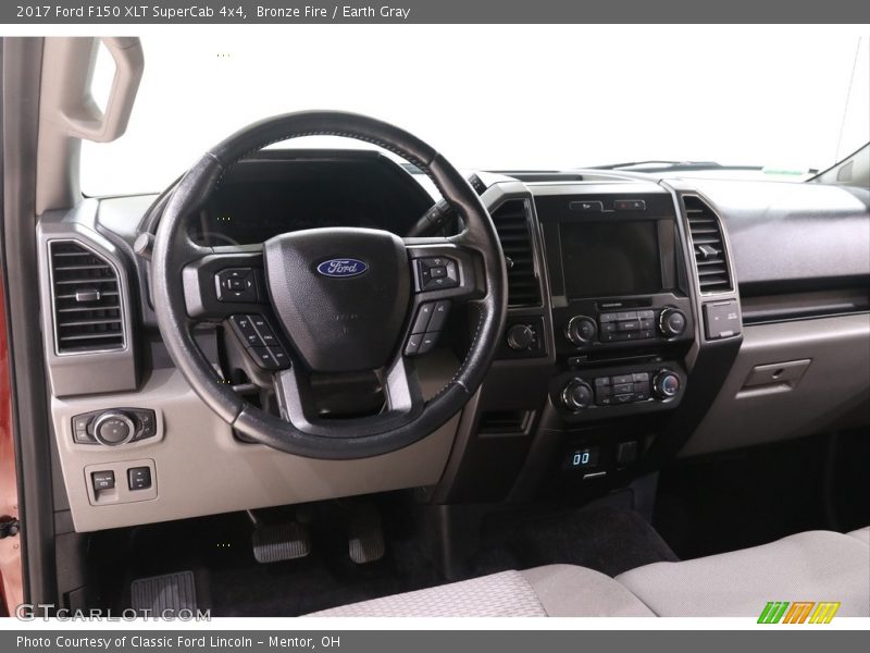 Bronze Fire / Earth Gray 2017 Ford F150 XLT SuperCab 4x4