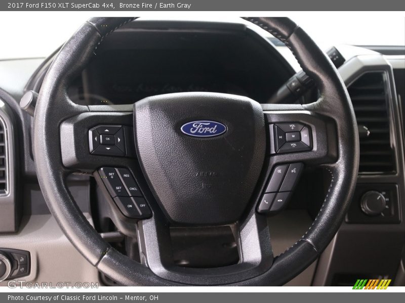 Bronze Fire / Earth Gray 2017 Ford F150 XLT SuperCab 4x4