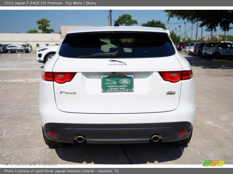 Fuji White / Ebony 2020 Jaguar F-PACE 25t Premium