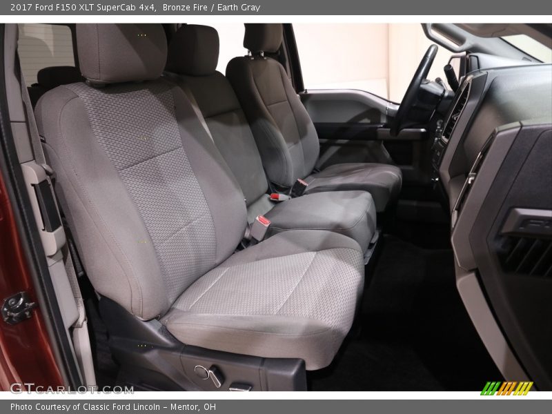 Bronze Fire / Earth Gray 2017 Ford F150 XLT SuperCab 4x4