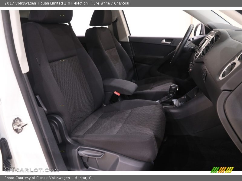 Pure White / Charcoal 2017 Volkswagen Tiguan Limited 2.0T 4Motion