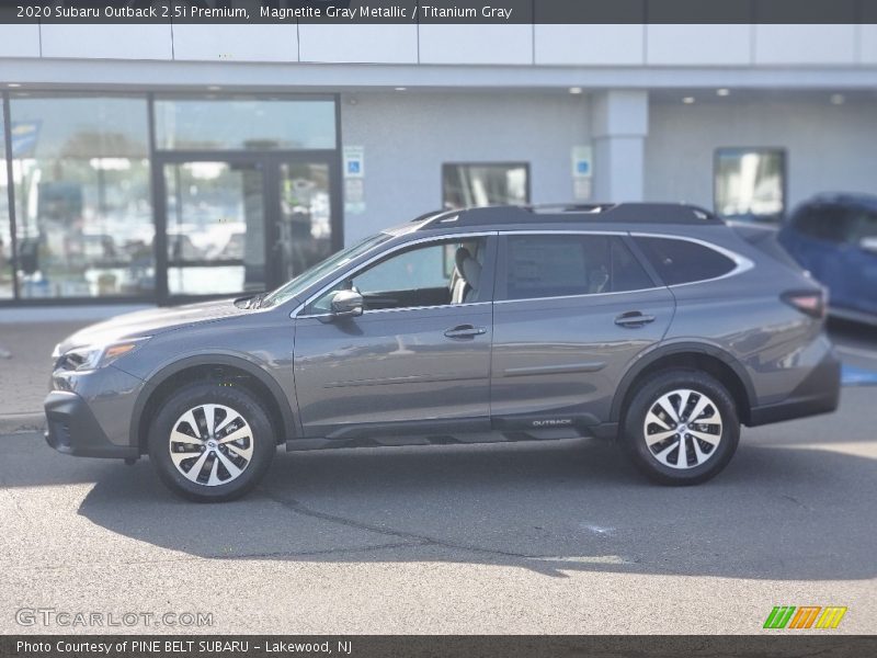 Magnetite Gray Metallic / Titanium Gray 2020 Subaru Outback 2.5i Premium