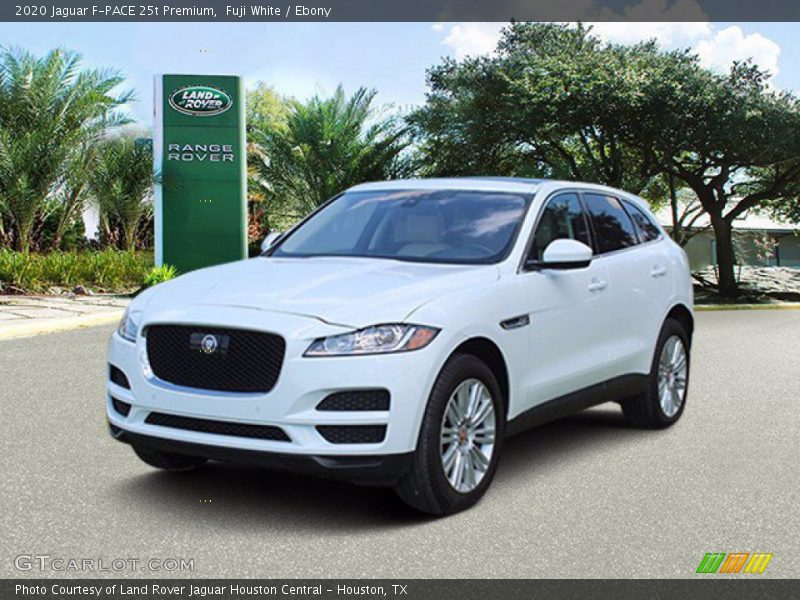 Fuji White / Ebony 2020 Jaguar F-PACE 25t Premium