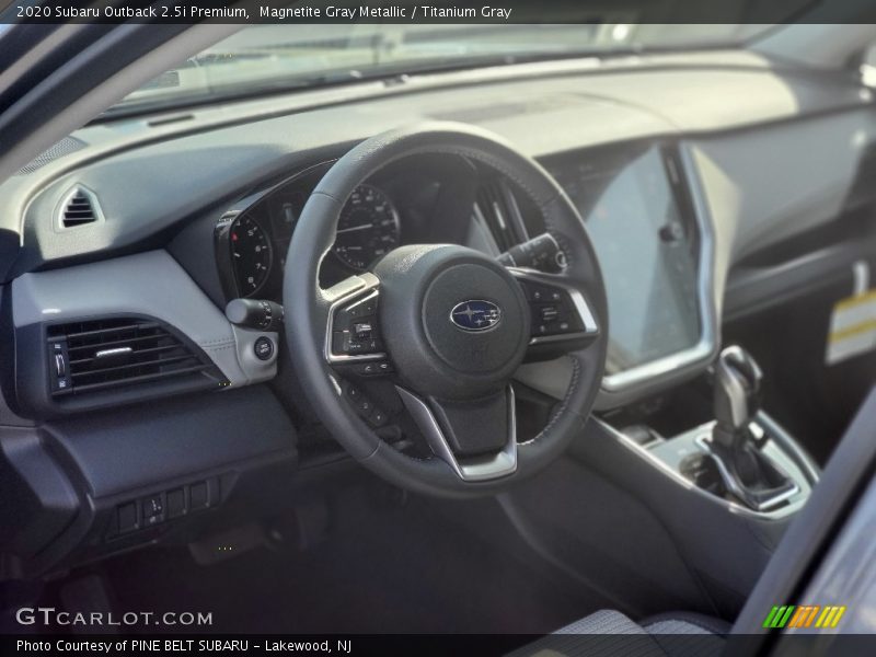 Magnetite Gray Metallic / Titanium Gray 2020 Subaru Outback 2.5i Premium