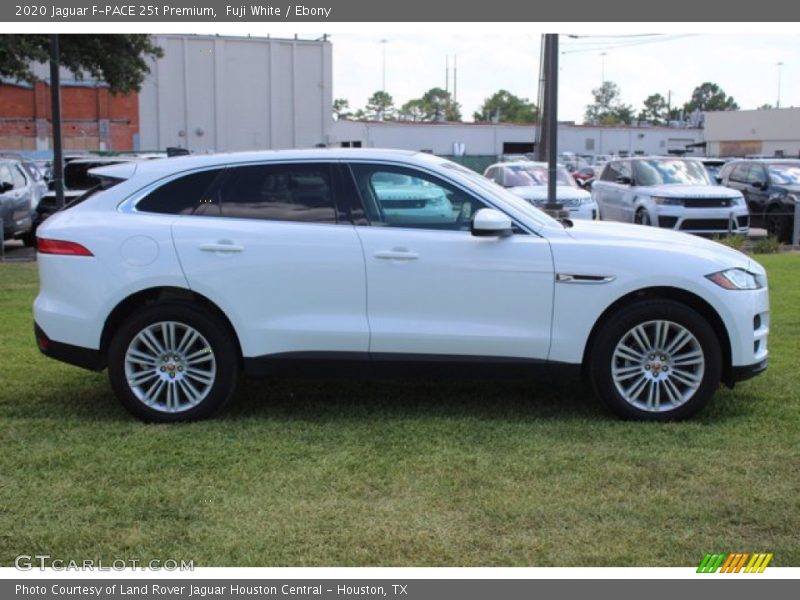 Fuji White / Ebony 2020 Jaguar F-PACE 25t Premium