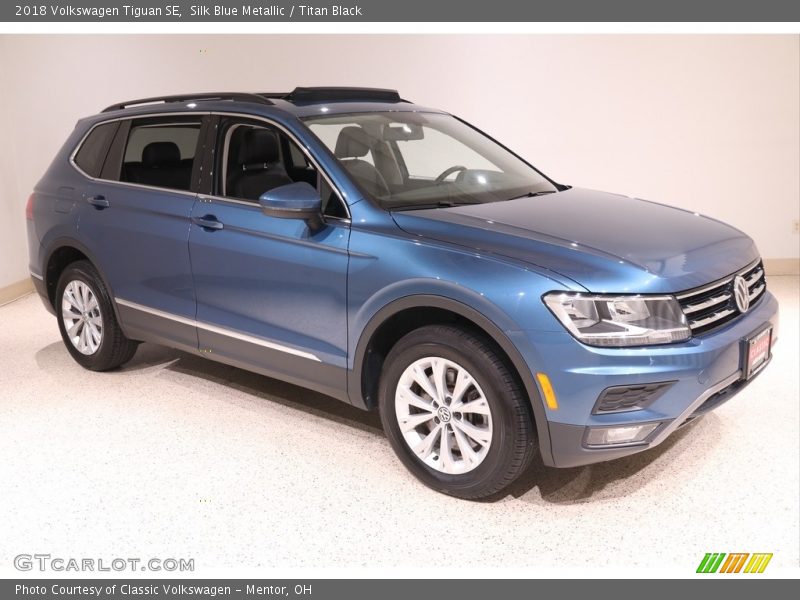 2018 Tiguan SE Silk Blue Metallic