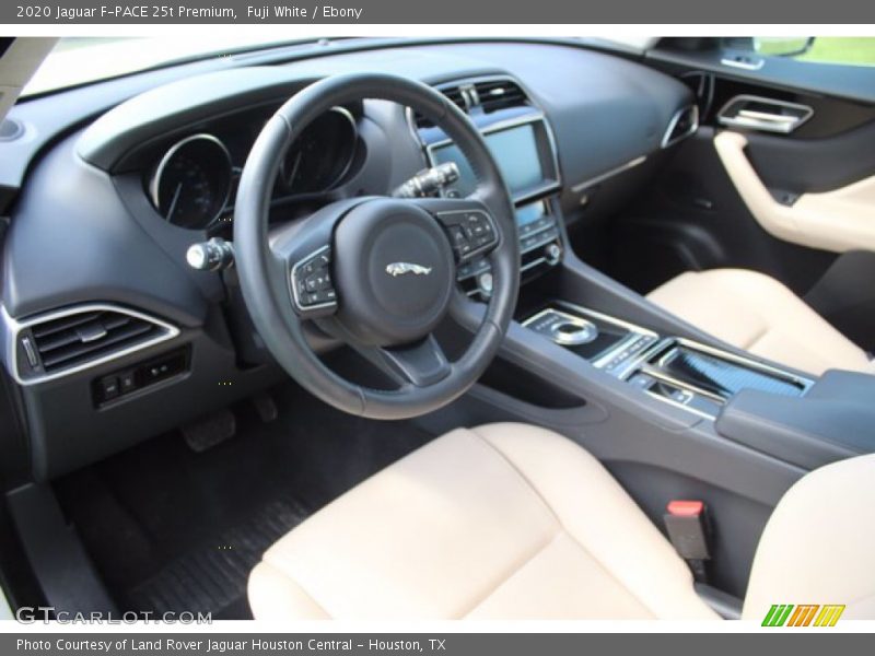 Fuji White / Ebony 2020 Jaguar F-PACE 25t Premium