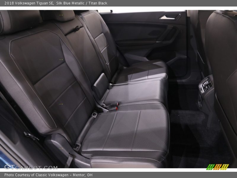 Rear Seat of 2018 Tiguan SE