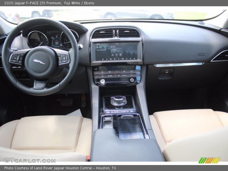 Fuji White / Ebony 2020 Jaguar F-PACE 25t Premium