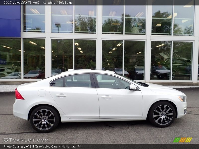  2017 S60 T5 AWD Ice White