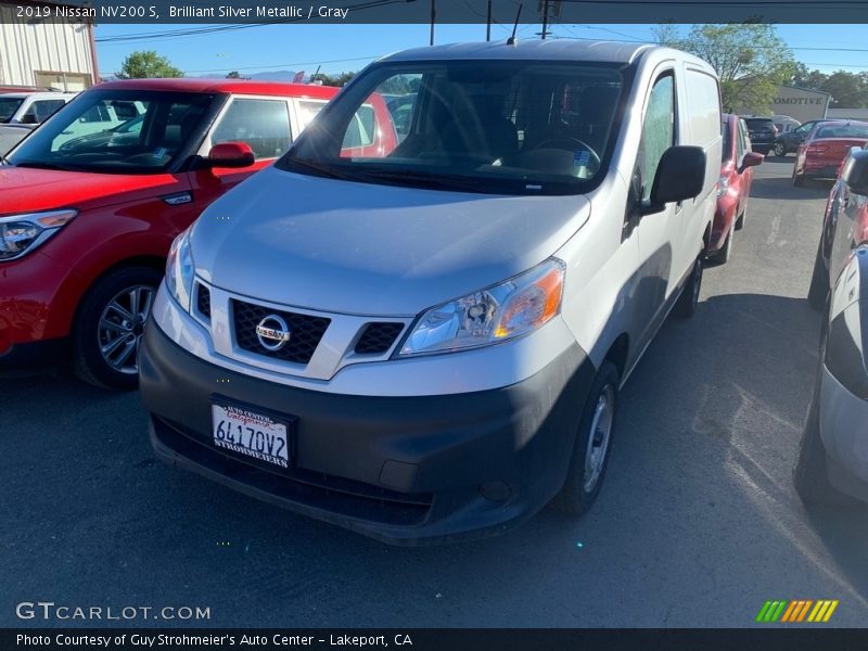 Brilliant Silver Metallic / Gray 2019 Nissan NV200 S