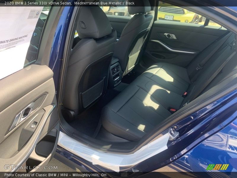 Mediterranean Blue Metallic / Black 2020 BMW 3 Series 330i xDrive Sedan