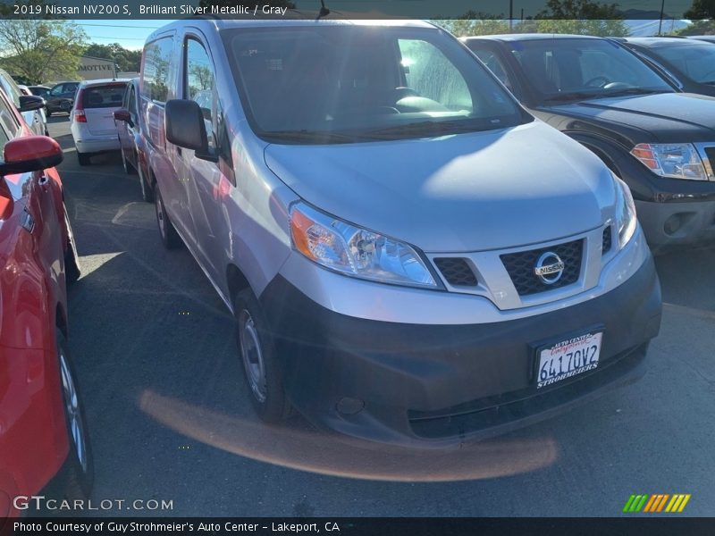 Brilliant Silver Metallic / Gray 2019 Nissan NV200 S