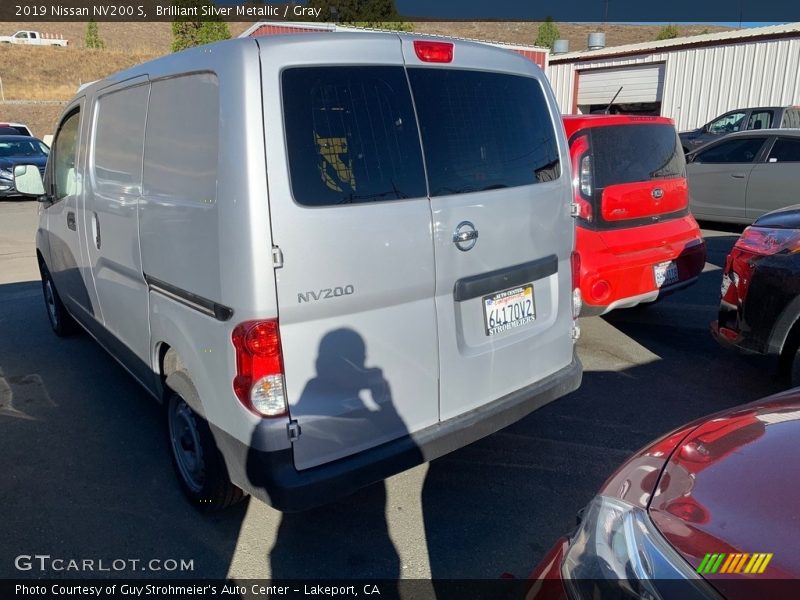 Brilliant Silver Metallic / Gray 2019 Nissan NV200 S
