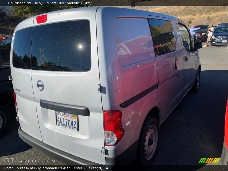 Brilliant Silver Metallic / Gray 2019 Nissan NV200 S