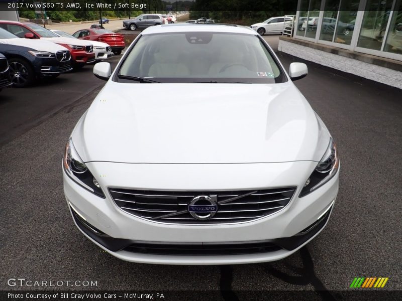  2017 S60 T5 AWD Ice White