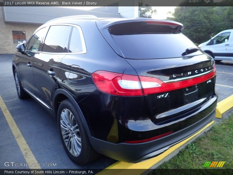 Black Velvet / Ebony 2017 Lincoln MKX Reserve AWD