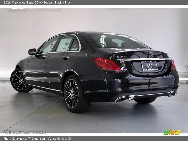 Black / Black 2020 Mercedes-Benz C 300 Sedan