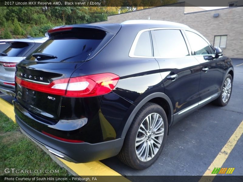 Black Velvet / Ebony 2017 Lincoln MKX Reserve AWD