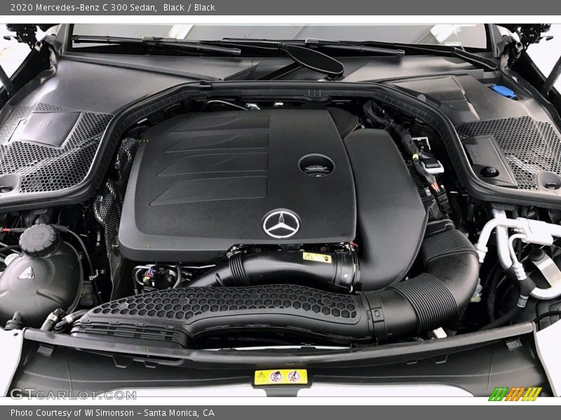 Black / Black 2020 Mercedes-Benz C 300 Sedan