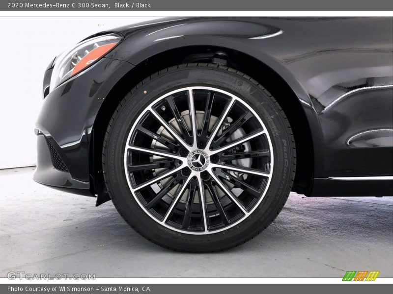 Black / Black 2020 Mercedes-Benz C 300 Sedan