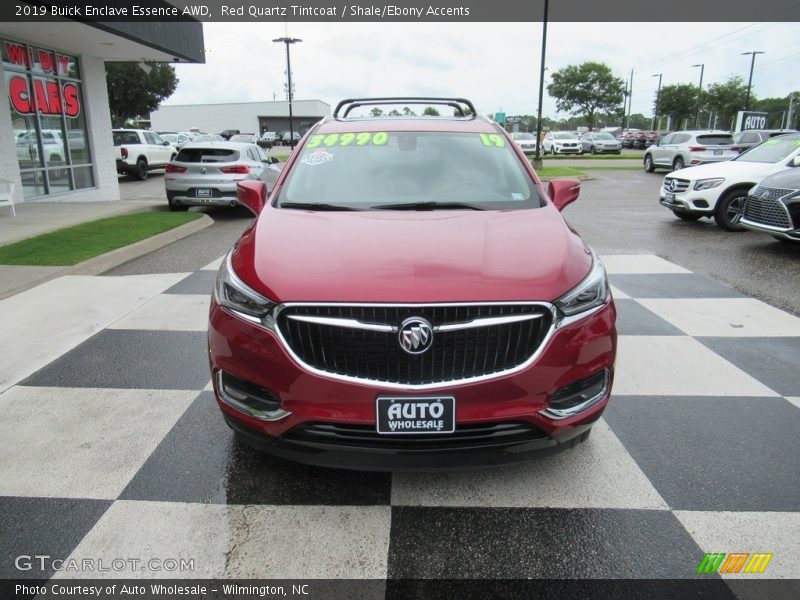 Red Quartz Tintcoat / Shale/Ebony Accents 2019 Buick Enclave Essence AWD