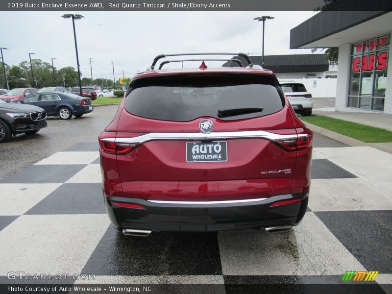 Red Quartz Tintcoat / Shale/Ebony Accents 2019 Buick Enclave Essence AWD