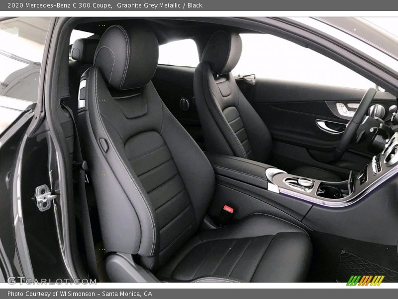 Graphite Grey Metallic / Black 2020 Mercedes-Benz C 300 Coupe