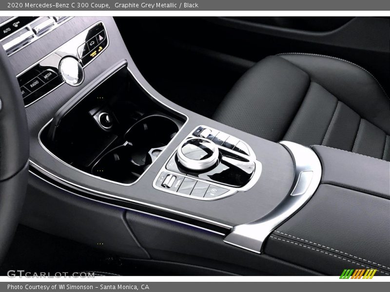 Graphite Grey Metallic / Black 2020 Mercedes-Benz C 300 Coupe