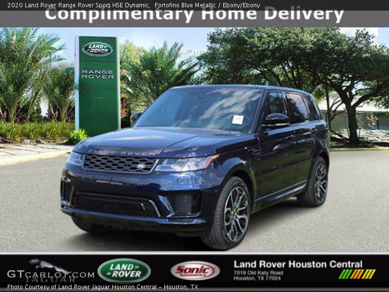 Portofino Blue Metallic / Ebony/Ebony 2020 Land Rover Range Rover Sport HSE Dynamic