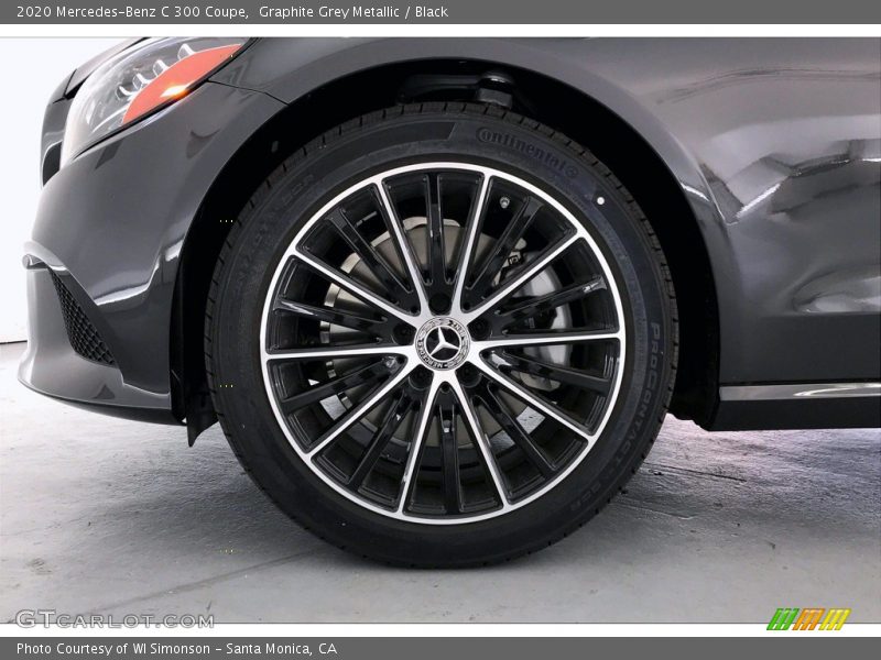 Graphite Grey Metallic / Black 2020 Mercedes-Benz C 300 Coupe