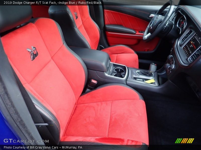 Front Seat of 2019 Charger R/T Scat Pack