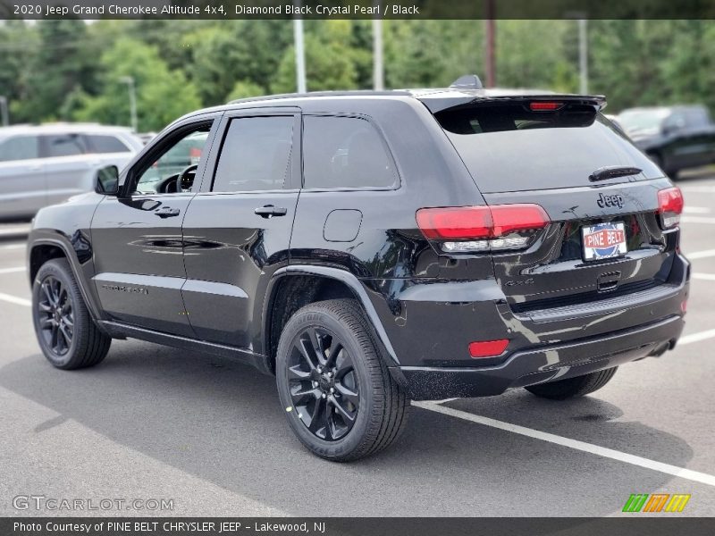 Diamond Black Crystal Pearl / Black 2020 Jeep Grand Cherokee Altitude 4x4