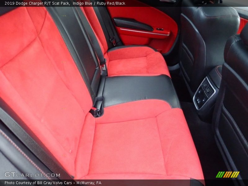 Rear Seat of 2019 Charger R/T Scat Pack