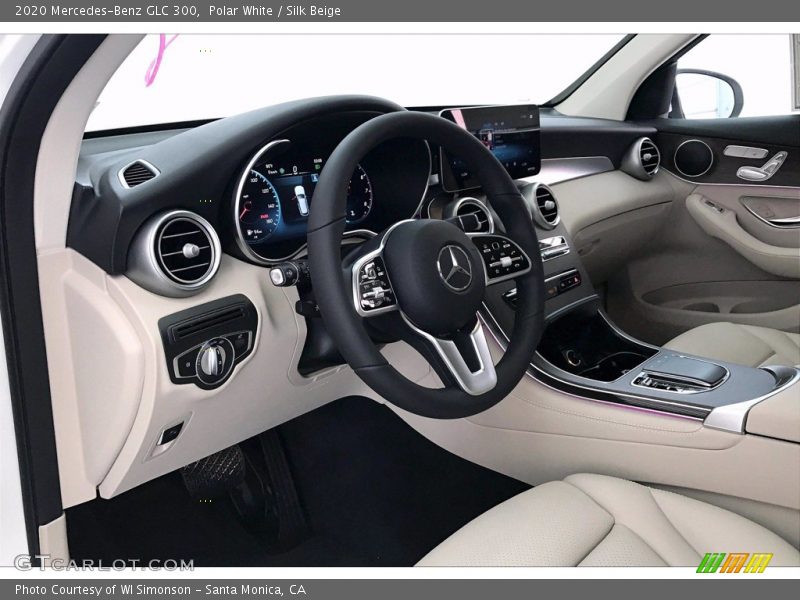 Polar White / Silk Beige 2020 Mercedes-Benz GLC 300