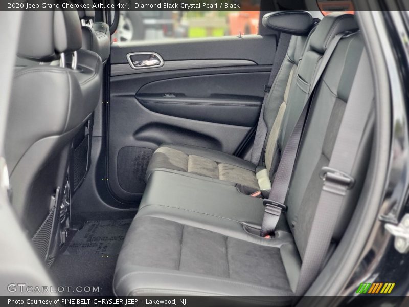 Rear Seat of 2020 Grand Cherokee Altitude 4x4