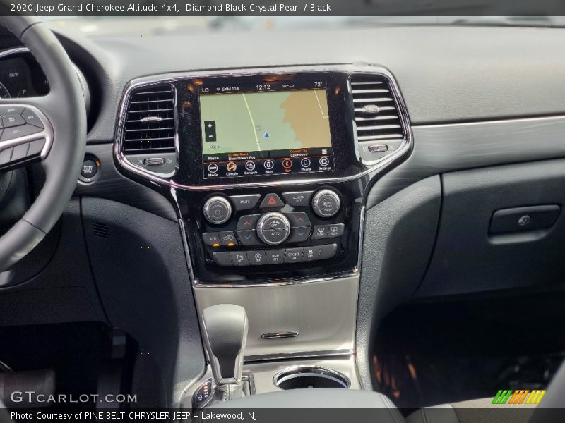 Controls of 2020 Grand Cherokee Altitude 4x4
