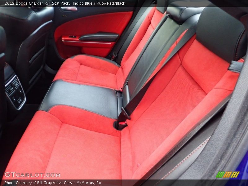 Rear Seat of 2019 Charger R/T Scat Pack