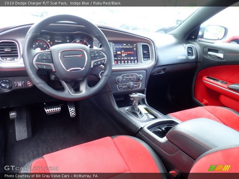  2019 Charger R/T Scat Pack Ruby Red/Black Interior