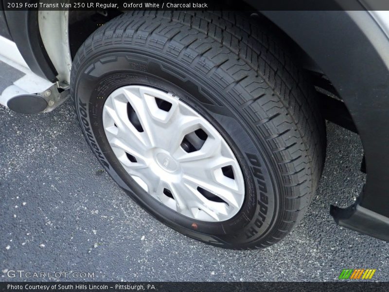 Oxford White / Charcoal black 2019 Ford Transit Van 250 LR Regular