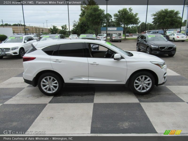 Platinum White Pearl / Parchment 2020 Acura RDX FWD